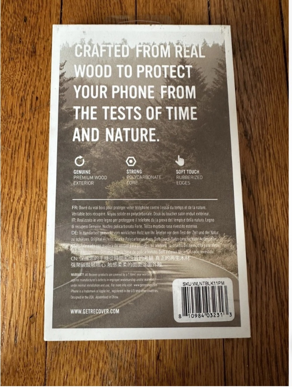 Recover wood phone case for the iPhone 11 - Picture 3 of 3